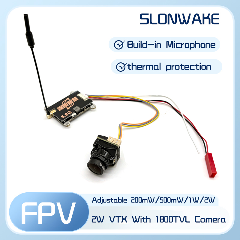 Fpv Drone Receiver - جهاز إرسال SLONWAKE 5.8G 56CH 2W