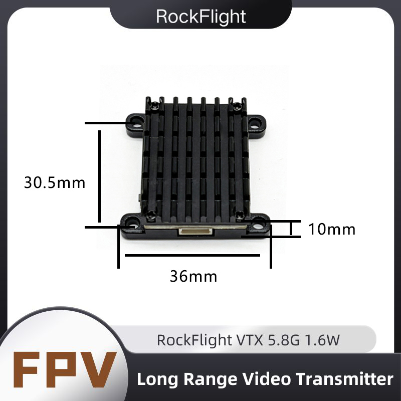 جهاز إرسال RockFlight TX663 VT - مراجعة Fpv Drone Vtx وسعره