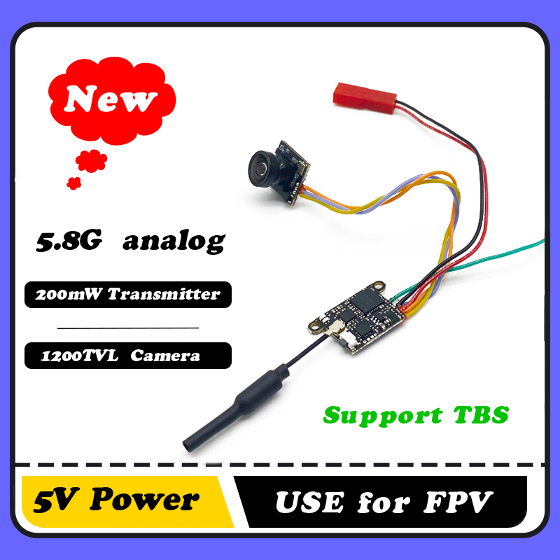 كاميرا SLONWAKE 5.8G 1200TVL F - مراجعة Fpv Drone Vtx وسعره